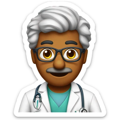 Doctor Elmo sticker
