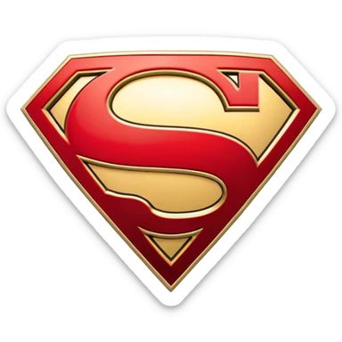 Superman emblem  sticker