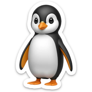 Pinguino sticker