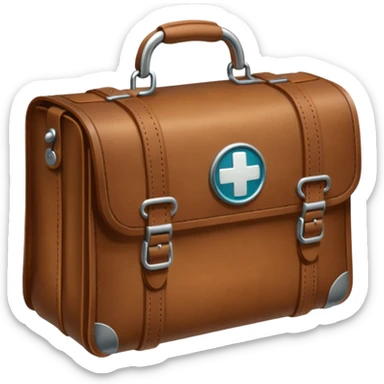 medical bag sticker