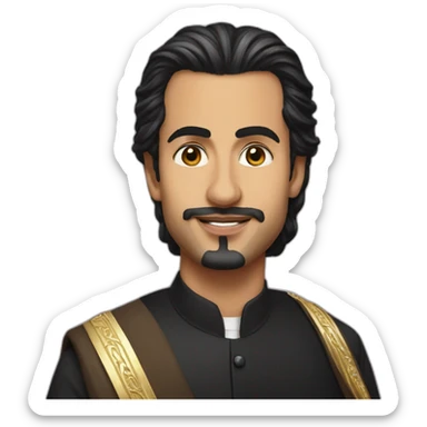 Saudi Prince faisal bin farhan sticker