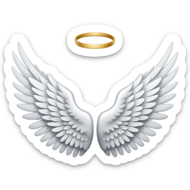 Angel wings  sticker