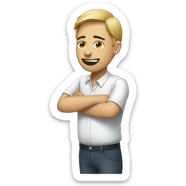 goodbye back pain sticker