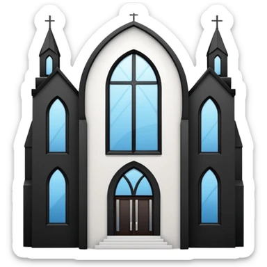 morden church sticker