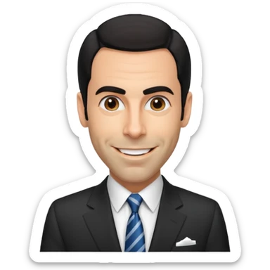 Sacha Baron Cohen sticker