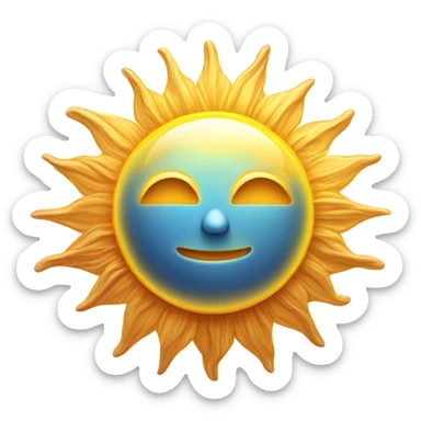 sun sticker