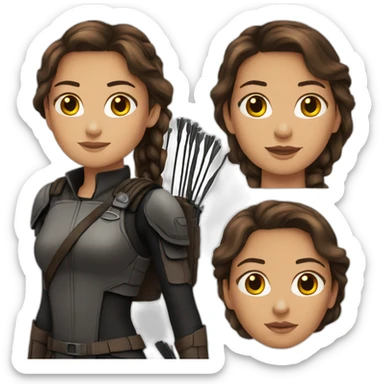 Katniss Everdeen  sticker