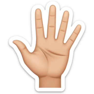 Nah çekmek el işareti  sticker