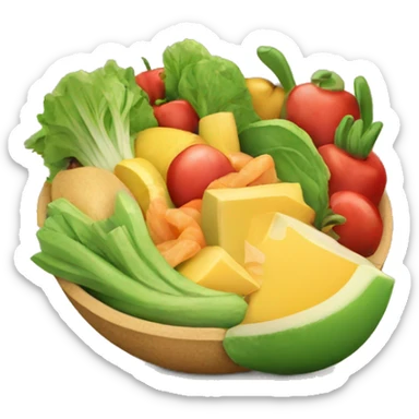 Healthy food  sticker