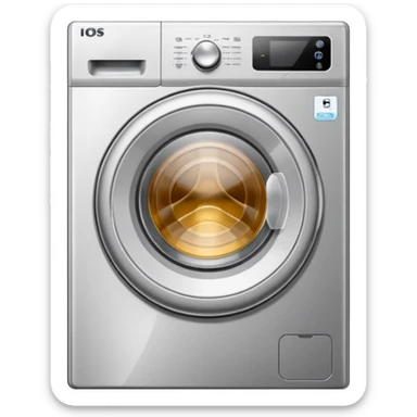 washing machine sticker