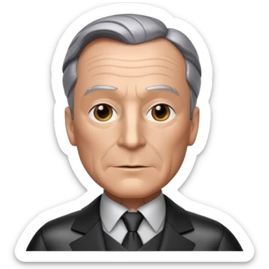 alfred from batman as a AI assitant like ironman's jarvis sticker
