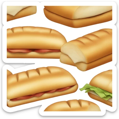 Shiba inu dog andwich sticker