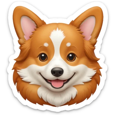 corgi sticker