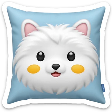 Pillow sticker