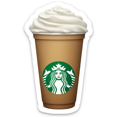 vaso de starbuck sticker
