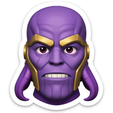Thanos squidgame 230 player (T.O.P) emoji sticker