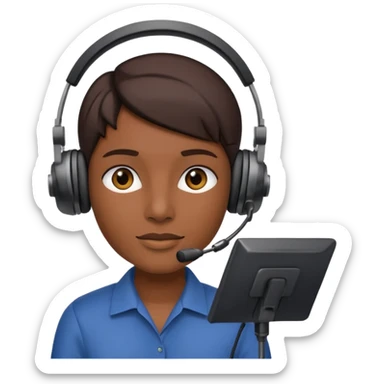 teleprompter operator from News channel sticker