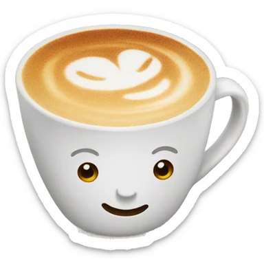 Latte  sticker
