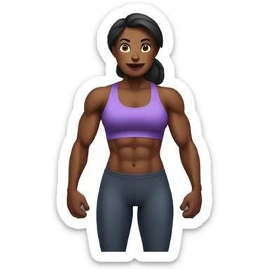 Muscle mommy sticker
