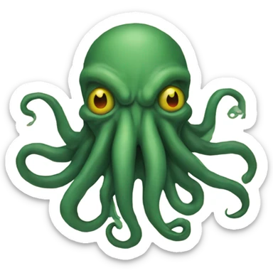 Maps Cthulhu sticker