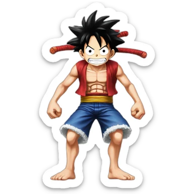 Luffy gear5 sticker