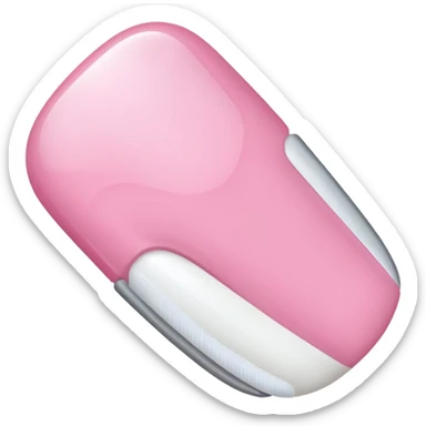 make a french nail emoticon sticker