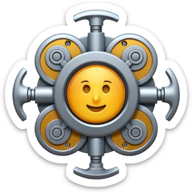 mach mir eine grafik von etwas das das wort system gut darstellt sticker