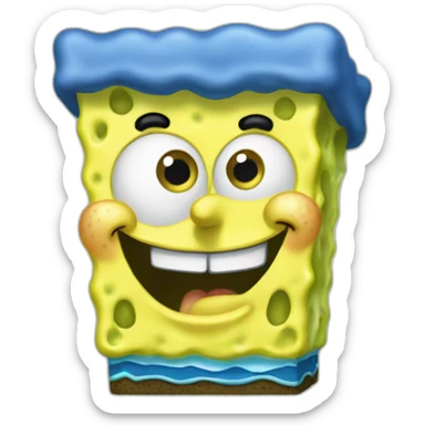 spongebob Quality Assurance sticker