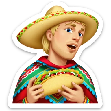 Taco Aficionado sticker