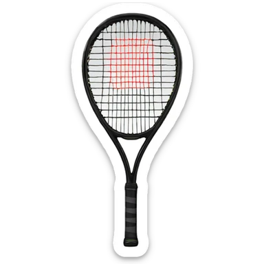 Squash ball racquet sticker
