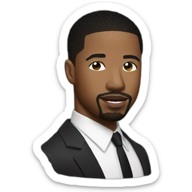 Michael B. Jordan sticker