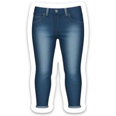 Low rise jeans  sticker