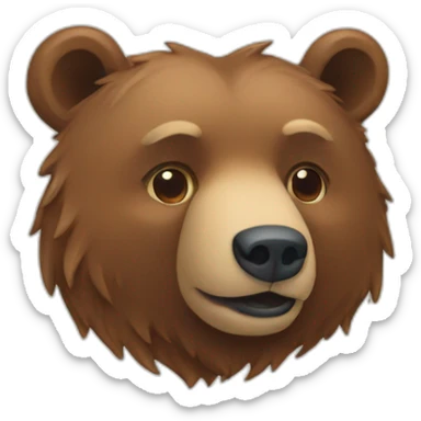 Patagonia bear sticker