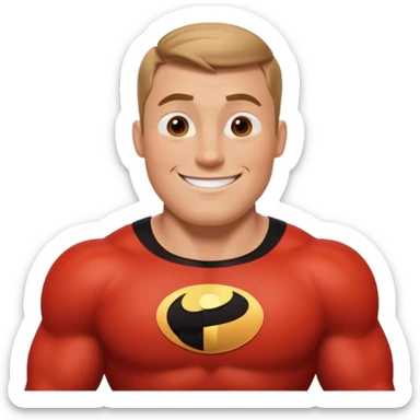mr incredible sticker