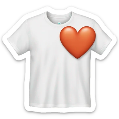 T-shirt with the inscription “I ❤️ NYW” sticker