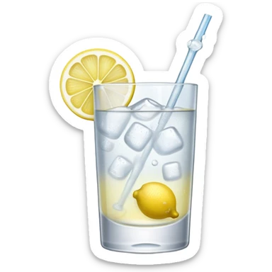 a vodka lemon  sticker