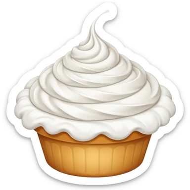 whip cream sticker