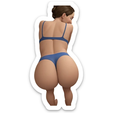 intimate moment by the sink sticker