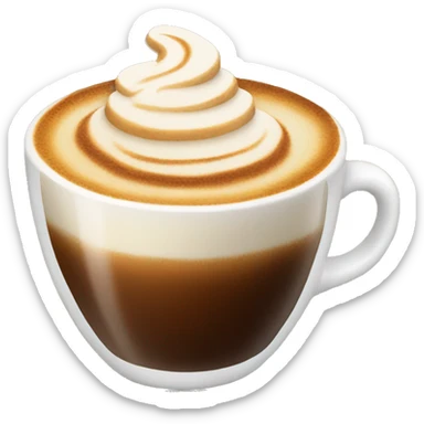 cappuccino sticker