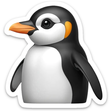 Pingouin tueur  sticker