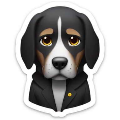 John Wick is cute with heart emogy sticker