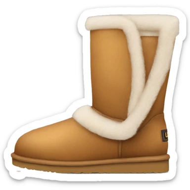 Ugg boots sticker