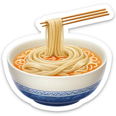 Rice noodles sticker