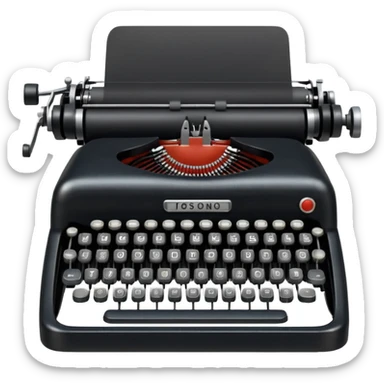 that is not a claw machine that’s a type writer which i DID NOT ASK FOR!!! sticker