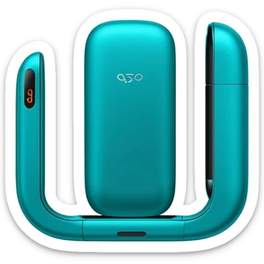 Make a terra turquoise IQOS emoji sticker