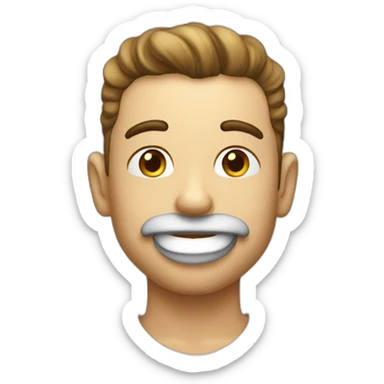 a man that kiss his love very lovely sticker