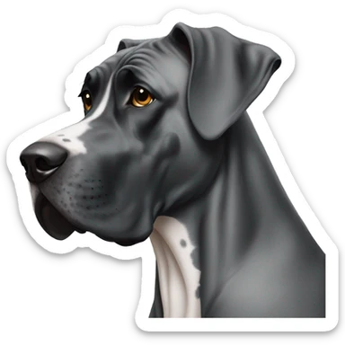 Great Dane  sticker