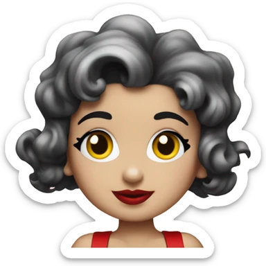 Betty Boop sticker