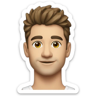 jordan bardella+flag LGBT sticker