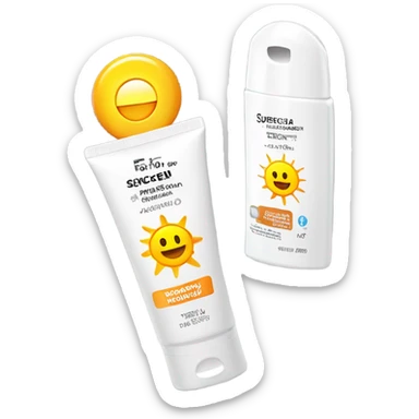 Protector solar  sticker